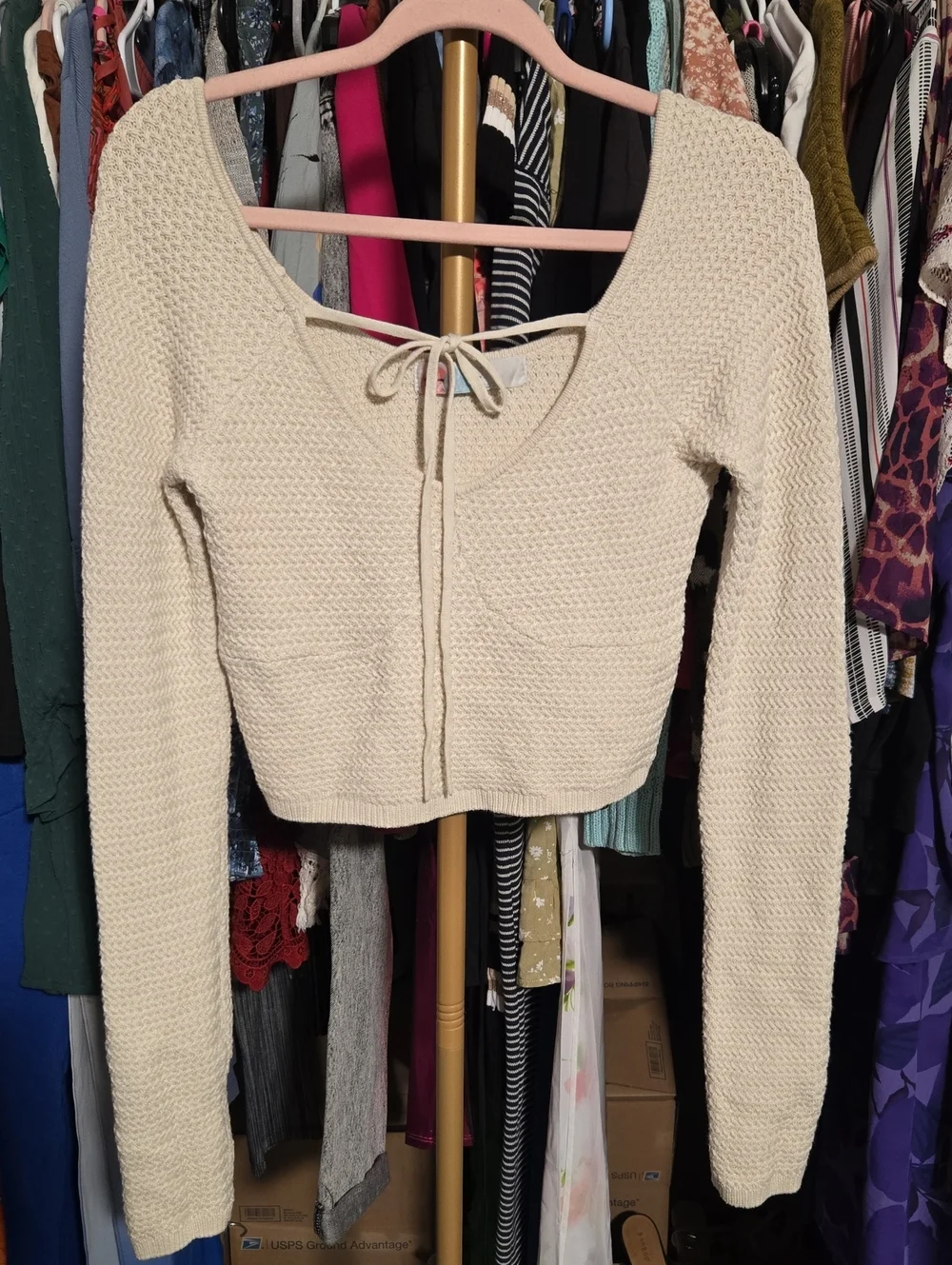 FREE PEOPLE CREAM TOP